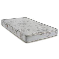 Colchão Baby Malha Petit Perle 70x130x12cm Ortobom Branco