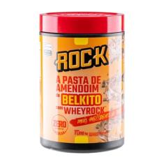 Rock Peanut Pasta De Amendoim Com Whey - 1Kg - Belkito -