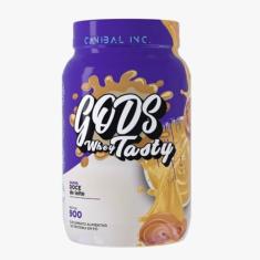 Gods Whey Tasty - Whey Protein Concentrado - Isolado - Hidrolisado - 900g pote - Sabor Doce de Leite