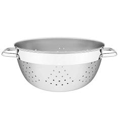Tramontina 61422251 Passador para Massas Aço Inox, Prata, 25 cm