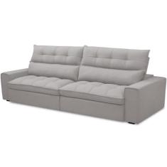 Sofá Retrátil Reclinável Para Sala de Estar Living 290cm Dimas F04 Vel