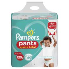 Fralda Pampers Pants Ajuste Total XXG 60 Unidades