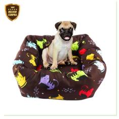 Cama Caminha Pet Pequeno Porte Lavável 50cm x 50cm Para Cachorro e Gat