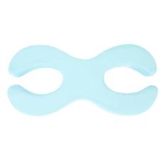 Travesseiro Facial para Redução de Rugas, Travesseiros de Espuma de Memória Ergonômicos de Seda Macia e Confortável para Manter Rugas Faciais e Linhas de Sono, Travesseiro de