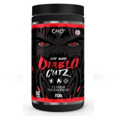 Diablo Cutz Fat Burn 60 Cápsulas Termogênico HARDCORE PSYCHO - CRAZY L