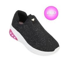 Tênis Led Slip On Molekinha MK23-25712-Feminino