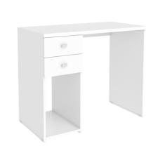 Escrivaninha Mesa Escritório Msm412 2 Gavetas 110cm - Movelbento