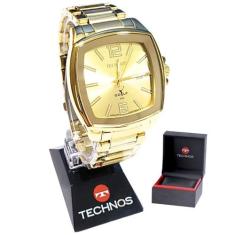 Relógio Technos Masculino Analógico Golf  Dourado 2115Mws/1D