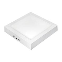 Plafon Led 18w Quadrado 6500k 15070124 Taschibra, Branco, 0,025 x 0,21 x 0,21