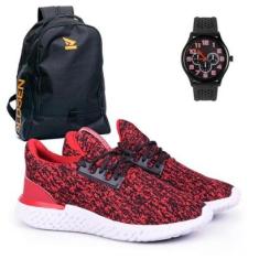 Tenis Masculino Oldsen Run  + mochila + relogio-Masculino