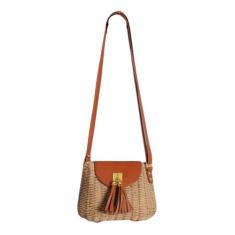 Bolsa Moderna Feminina Estilosa Pequena Passeio Linda Palha - Alwy, Ca