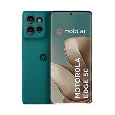 Smartphone Motorola Edge 50 5G - Green, 256GB, 24GB RAM Boost, Câmera Dupla 50 MP Sony, Selfie 32MP e Tela de 6.7&quot;