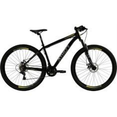 Bicicleta aro 29 athor android kit ((shimano)) 21v preta, PRETA, M, UN