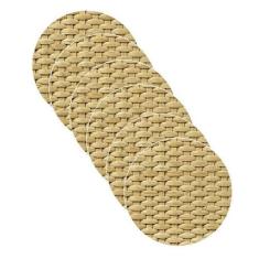 Sousplat estampa Palha impressa tecido Microfibra - NSW, 6 Peças, Sem 