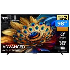 Imagem de Smart TV 98" TCL UHD 4K QLED Advanced C655 98C655 120Hz Google TV Goog