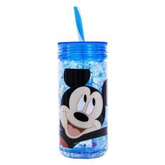 Copo Congelante Com Canudo Mickey 350ml - Disney