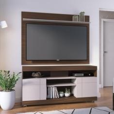 Rack com Painel para TV até 55 Polegadas 2 Portas Yara Maia - Colibri