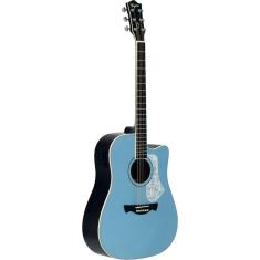 Violão Tagima Andes Folk Eletroacústico Aço Lake Placid Blue Satin