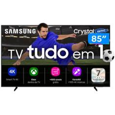 Smart TV 85" Samsung 4K Crystal UHD 85U8100F Tizen 3 HDMI, 85"