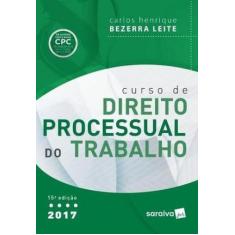 Curso de Direito Processual do Trabalho - SARAIVA (JURIDICOS) - GRUPO 