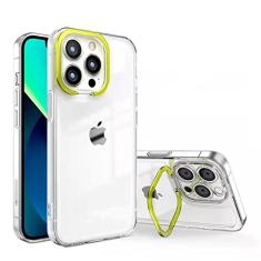 Para iPhone 13 Suporte de proteção de câmera Capa de telefone para iPhone 13 Pro Max 11 12 Pro Max XR X Capa de suporte transparente, T4, para iphone XS Max