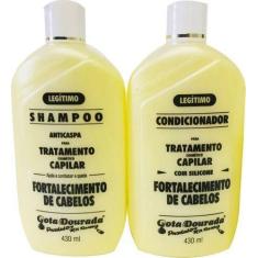 Kit Shampoo E Condicionador Gota Dourada