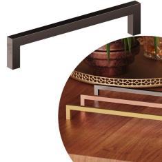 Puxador  IL 811 - Grafite - 256MM