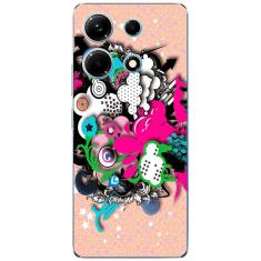 Capa Adesivo Skin104 Verso Para Infinix Note 30 4G