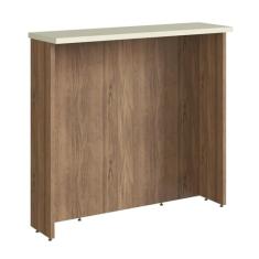 Bancada Ilha Cozinha Viena Freijo Cinza Argila Herval