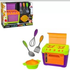Color Chefs Kit Fogão - Usual Brinquedos