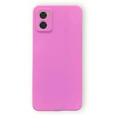 Capa Capinha Case Motorola Moto E22 Silicone Aveludada com proteção de