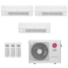 Ar-Condicionado Multi Split Inverter LG 21.000 (2x Evap Cassete 1 Via 9.000 + 1x Evap Cassete 1 Via 12.000) Quente/Frio 220V