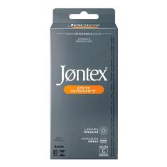 Preservativo Efeito Retardante 6 Unidades Jontex