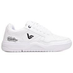 Tênis Vibe Brooklyn 3 Masc Branco / Preto-Masculino