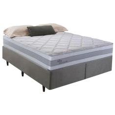 Cama Box Queen Herval Alba, Molas Ensacadas, 158 cm