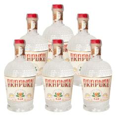 Gin Nacional Arapuru London Dry 700ml 6 Unidades