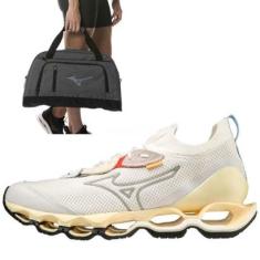 Kit Tênis Wave Prophecy Beta + Mala Unissex GYM Mizuno Kit Tênis Wave Prophecy Beta 42 + Mala Unisse-Masculino