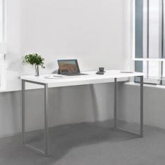 Mesa Home Office Escrivaninha Shine 1,00 Branco