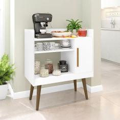 Aparador 1 Porta Café II Bechara, Branco