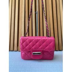 Bolsa feminina pequena de mão e ombro tira colo bolsinha atacado - SLE