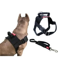 Coleira Peitoral Para Cachorro com Guia  Tamanho G - Canadá K9 Acessór
