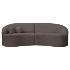 Sofá Orgânico Palermo 4 Lugares 210cm Bouclê - SOFA STORE
