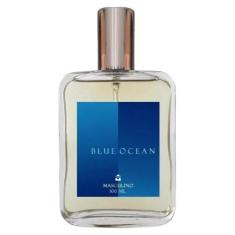 Perfume Blue Ocean 100ml - Masculino Aquático Refrescante - Essência d