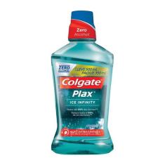 Enxaguante Bucal Colgate Plax Ice Infinity 500ml, 500ml