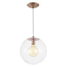 Pendente Em Vidro Esfera 30cm Madelustre