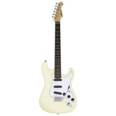 Guitarra Aria Pro II STG-003 SPL Vanilla White