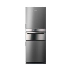 Geladeira Brastemp Inverse 3 Frost Free 419 Litros Cor Inox com Freeze Control Pro Bry59ckana 110v