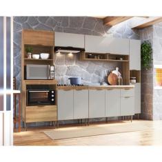 Cozinha Completa Modulada 6 Peças com Torre Quente para 2 Fornos e Esp