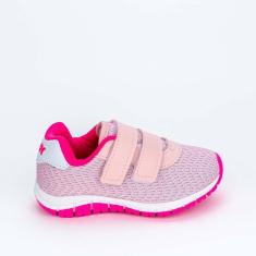 Tênis Infantil Feminino Kidy Flex Básico Rosa e Pink Neon