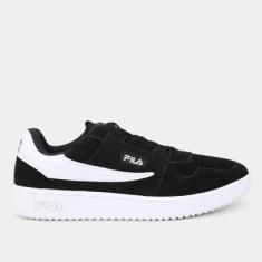 TENIS FILA ACD CLASSIC SE 1179529 PRETO BRANCO FEMININO-Feminino